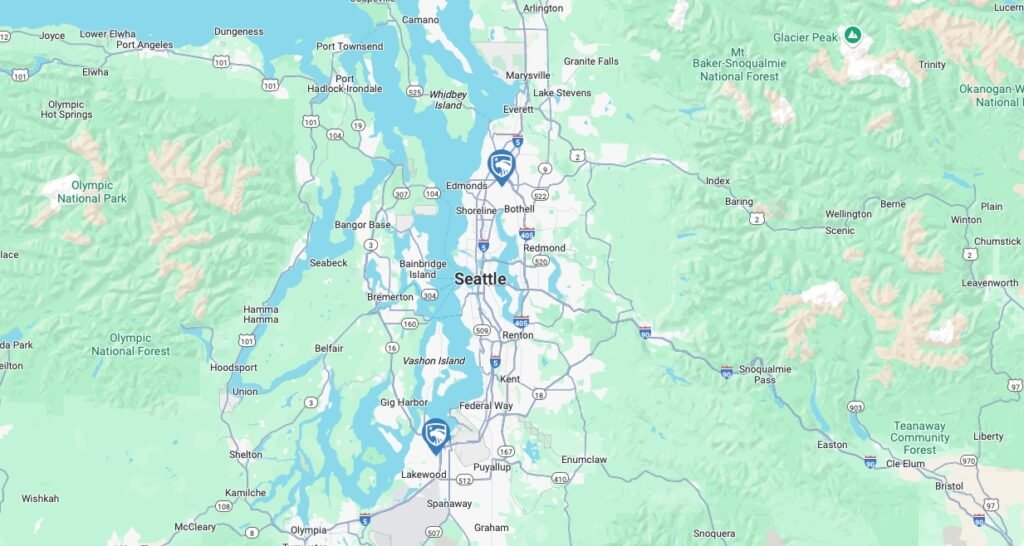 Tacoma & Seattle location
